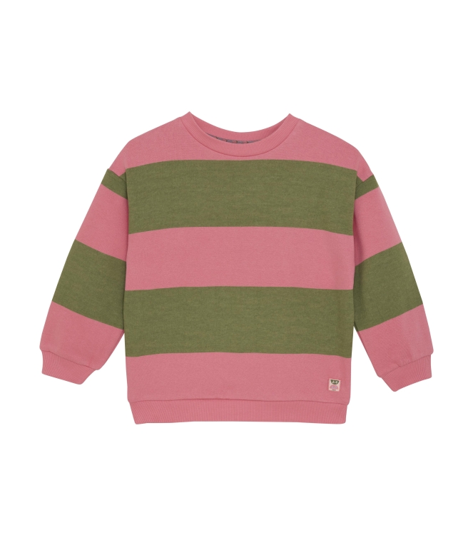 Noppies truien & vesten N344 Stripe pattern Pink 5570211