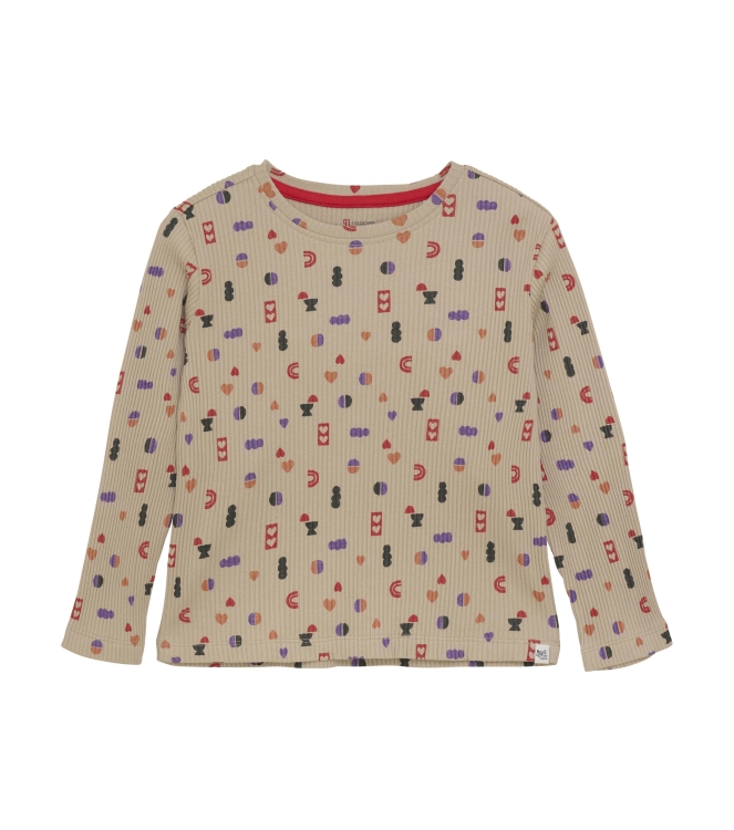 Noppies shirts N359 Minimal pattern Sand 5580012