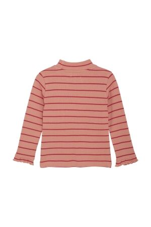 Noppies shirts N344 Stripe pattern Pink 5580013