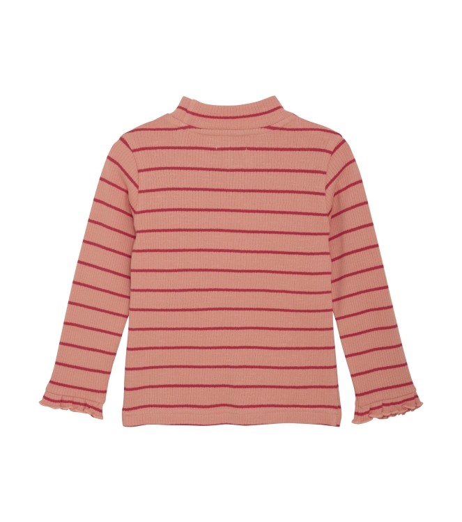 Noppies shirts N344 Stripe pattern Pink 5580013