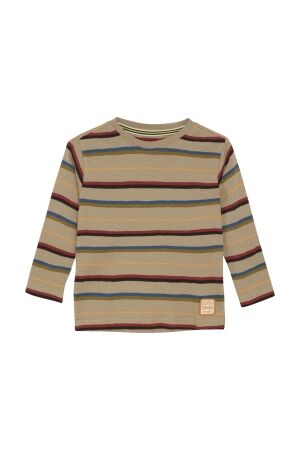 Noppies T-shirt Ranlo N334 Stripe pattern Sand