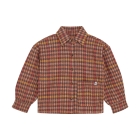 Noppies blouses N435 Check Pattern L.Brown 5580110