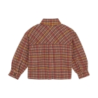 Noppies blouses N435 Check Pattern L.Brown 5580110