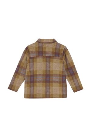 Noppies overhemden N435 Check Pattern L.Brown 5580111