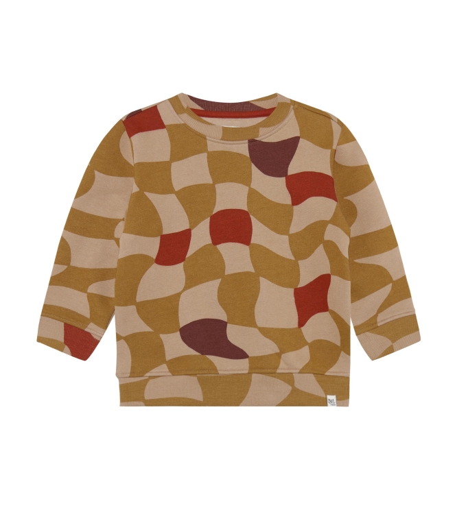 Noppies truien & vesten N435 Check Pattern L.Brown 5580214