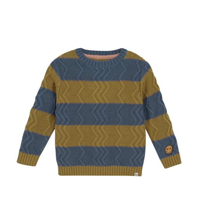 Noppies truien & vesten N335 Stripe pattern D.Blue 5580216