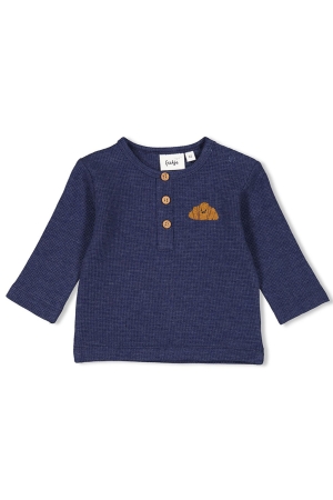 Feetje Club Croissant - T-shirt 075 Marine melange