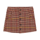 Noppies rokken & skorts N435 Check Pattern L.Brown 5581310