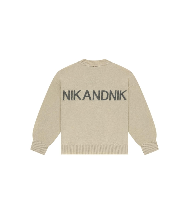 Nik&Nik truien & vesten 5524 Oak Sand G 7-691 2505