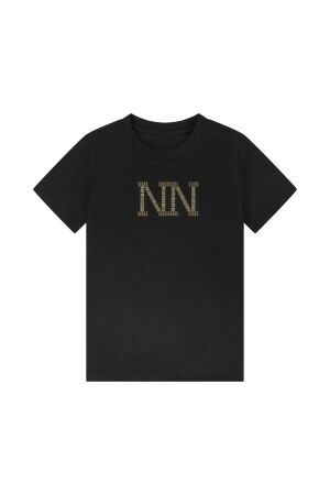 Nik&Nik Stud T-shirt 9000 Black