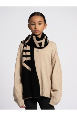 Nik&Nik Jayla Sjaal 9175 Black/Hummus