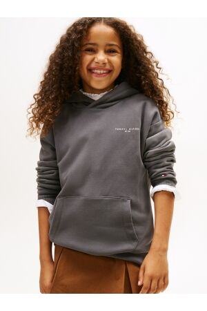 Tommy Hilfiger Hoodie met mini corp logo PT2 Washed Black