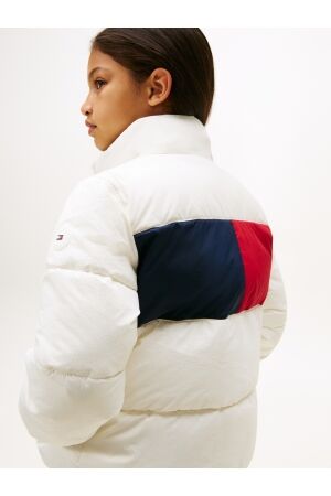 Tommy Hilfiger jassen YA8 Ivory Silk KS0KS00717