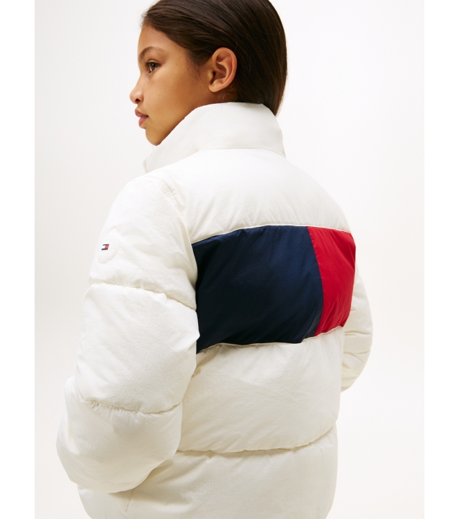 Tommy Hilfiger jassen YA8 Ivory Silk KS0KS00717
