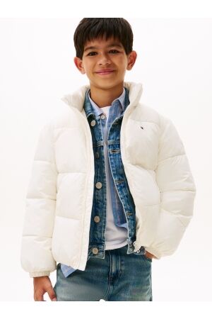 Tommy Hilfiger jassen YA8 Ivory Silk KS0KS00717