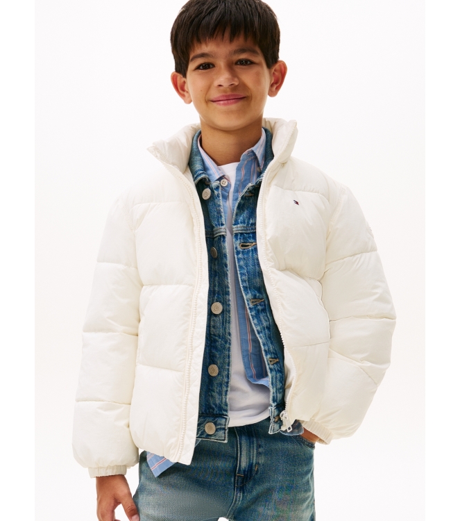 Tommy Hilfiger jassen YA8 Ivory Silk KS0KS00717