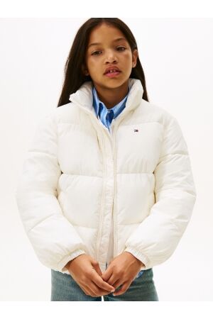Tommy Hilfiger jassen YA8 Ivory Silk KS0KS00717