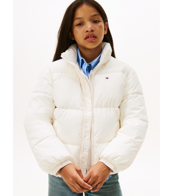 Tommy Hilfiger jassen YA8 Ivory Silk KS0KS00717