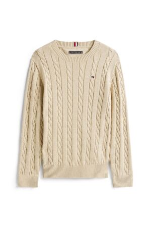 Tommy Hilfiger truien & vesten GUQ Malted Milk Heather KB0KB09753