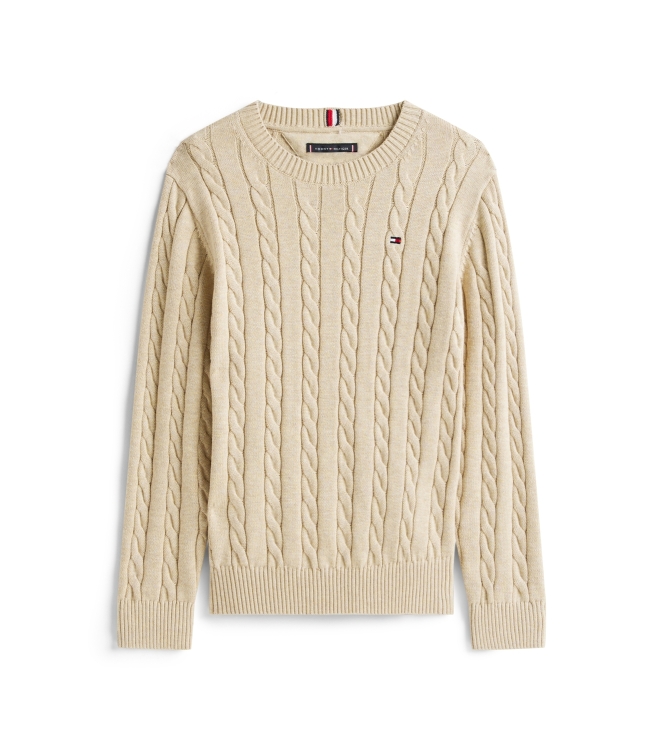 Tommy Hilfiger truien & vesten GUQ Malted Milk Heather KB0KB09753