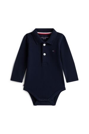Tommy Hilfiger Romper met polokraag in Giftpack C1G Dark Night Navy