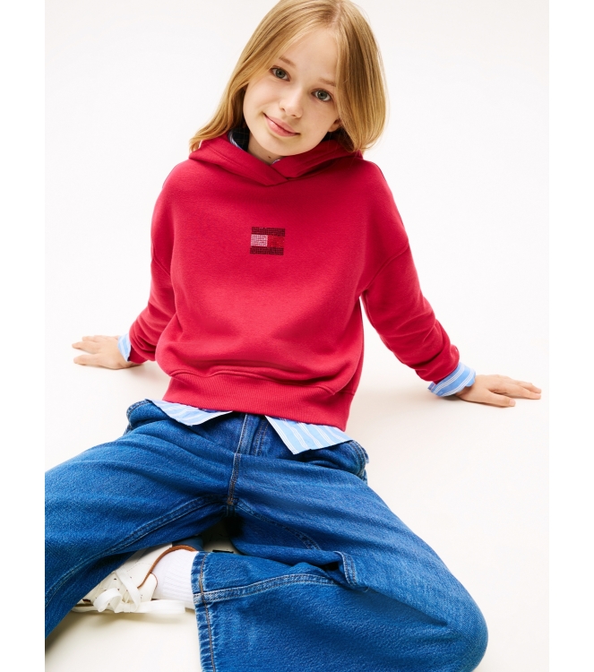 Tommy Hilfiger truien & vesten XJP Ruby Rhubarb KG0KG09016
