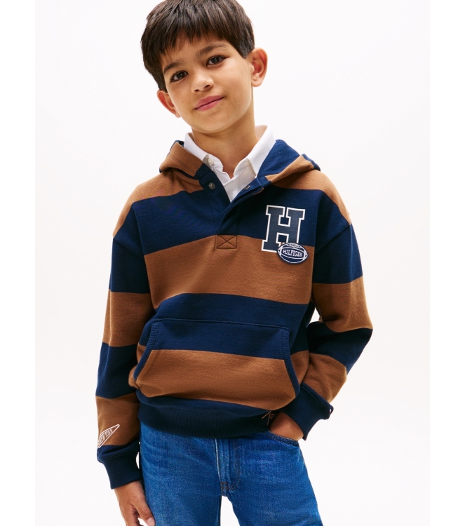 Tommy Hilfiger truien & vesten GVP Pecan Nut Stripe KB0KB09981