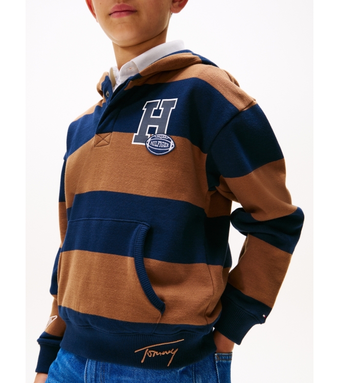 Tommy Hilfiger truien & vesten GVP Pecan Nut Stripe KB0KB09981