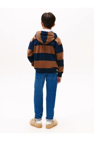 Tommy Hilfiger truien & vesten GVP Pecan Nut Stripe KB0KB09981