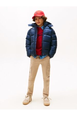 Tommy Hilfiger Donsjas C1G Dark Night Navy