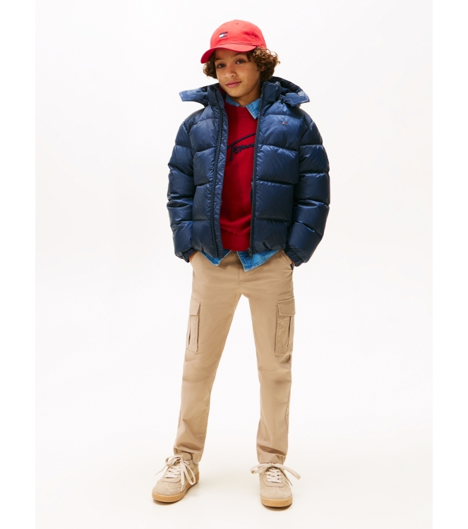 Tommy Hilfiger jassen C1G Dark Night Navy KB0KB10091