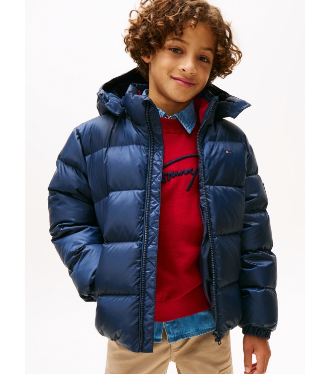 Tommy Hilfiger jassen C1G Dark Night Navy KB0KB10091