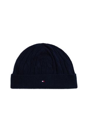 Tommy Hilfiger Cable Beanie Sjaal Giftbox C1G Dark Night Navy