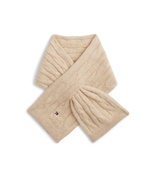 Tommy Hilfiger winteraccessoires GUQ Malted Milk Heather KN0KN02081