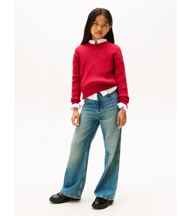 Tommy Hilfiger truien & vesten XJP Ruby Rhubarb KG0KG08848