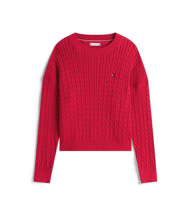 Tommy Hilfiger truien & vesten XJP Ruby Rhubarb KG0KG08848