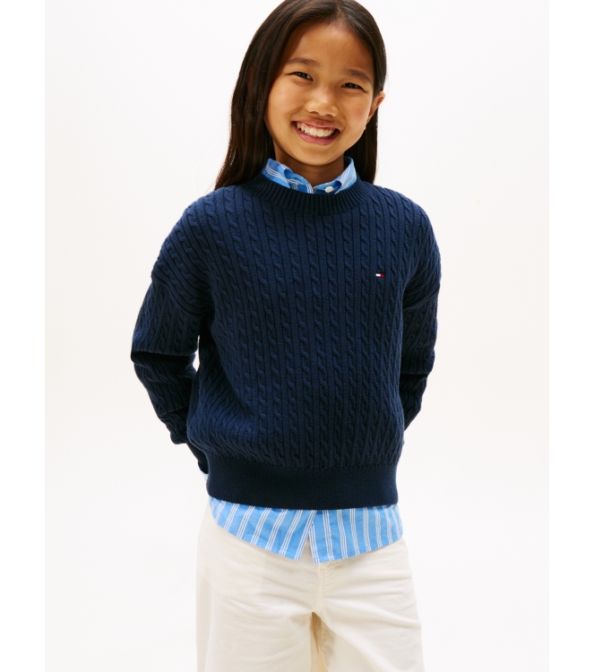 Tommy Hilfiger truien & vesten C1G Dark Night Navy KG0KG08848