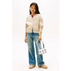 Tommy Hilfiger vesten AFO Malted Milk Heather KG0KG09076