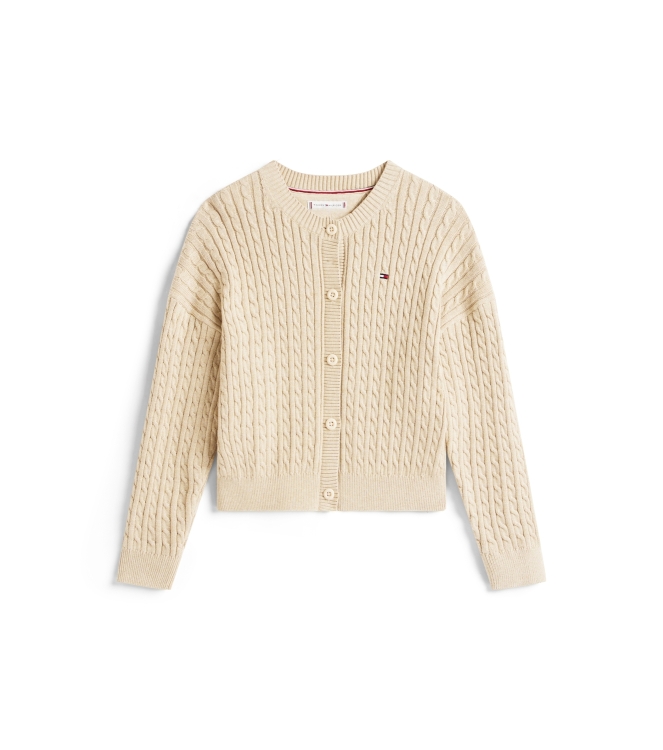 Tommy Hilfiger truien & vesten AFO Malted Milk Heather KG0KG09076
