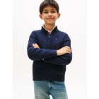 Tommy Hilfiger truien C1G Dark Night Navy KB0KB09971