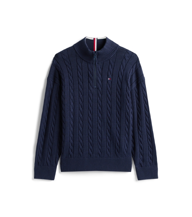 Tommy Hilfiger truien & vesten C1G Dark Night Navy KB0KB09971