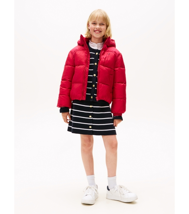 Tommy Hilfiger jassen XJP Ruby Rhubarb KG0KG08759
