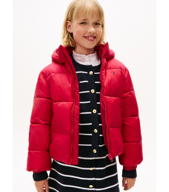Tommy Hilfiger jassen XJP Ruby Rhubarb KG0KG08759