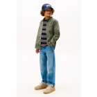 Tommy Hilfiger overhemden MRH Pewter Green KB0KB09998