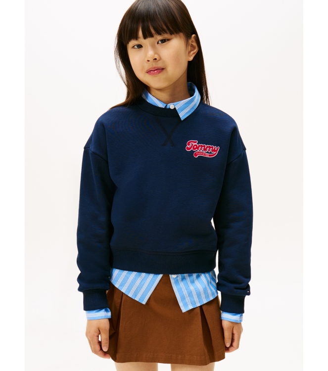 Tommy Hilfiger truien & vesten C1G Dark Night Navy KG0KG08779
