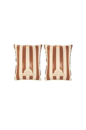 Salted Stories Zwemvleugeltjes Bold stripes 123 Brown Sugar