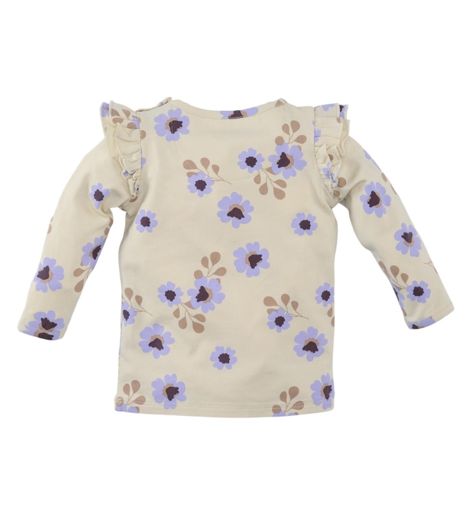 Z8-Newborn shirts Vanilla cream/AOP Elizan