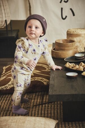 Z8-Newborn shirts Vanilla cream/AOP Elizan