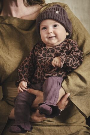 Z8-Newborn shirts Amber brown/AOP Perla
