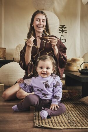 Z8-Newborn truien & vesten Morning violet/AOP Feyza